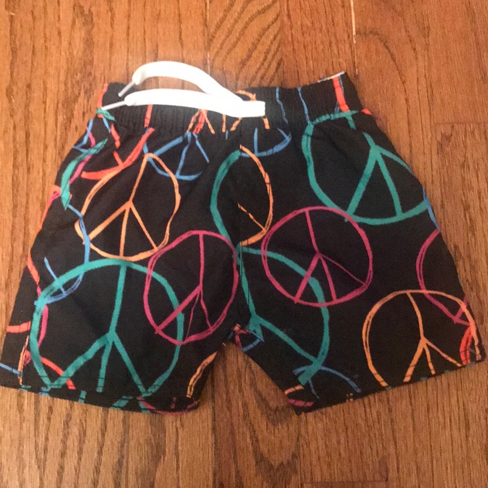 Peace sign bathing suit